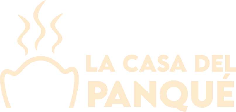 Logo horizontal de la casa del panqué